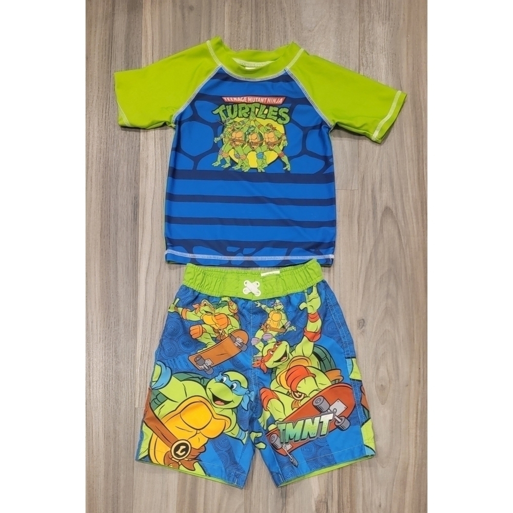 Nickelodeon Teenage Mutant Ninja Turtles swim top and bottoms shorts